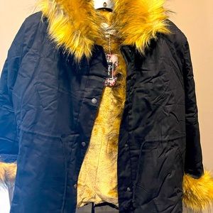 Girl’s Faux Fur Winter Coat